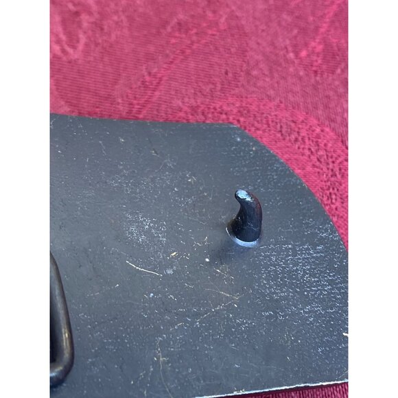 Vtg Cabover Semi Truck Trucker ReNEWed Company Logo Brass Belt Buckle Brand RJ - Picture 4 of 8